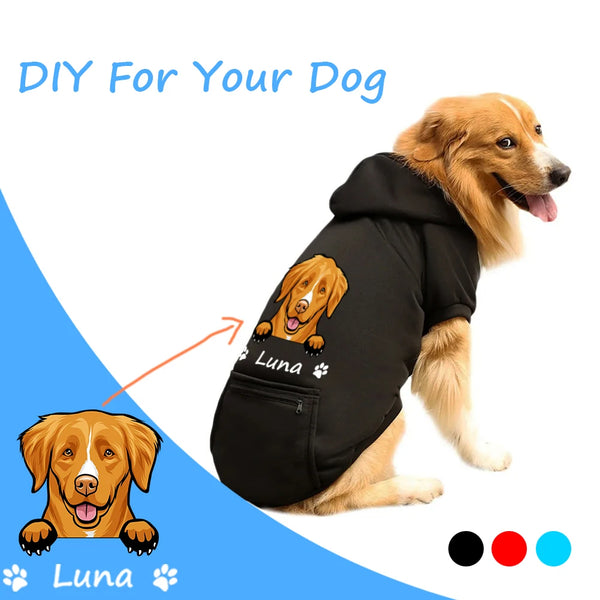 Personalized Winter Warm Dog Jacket