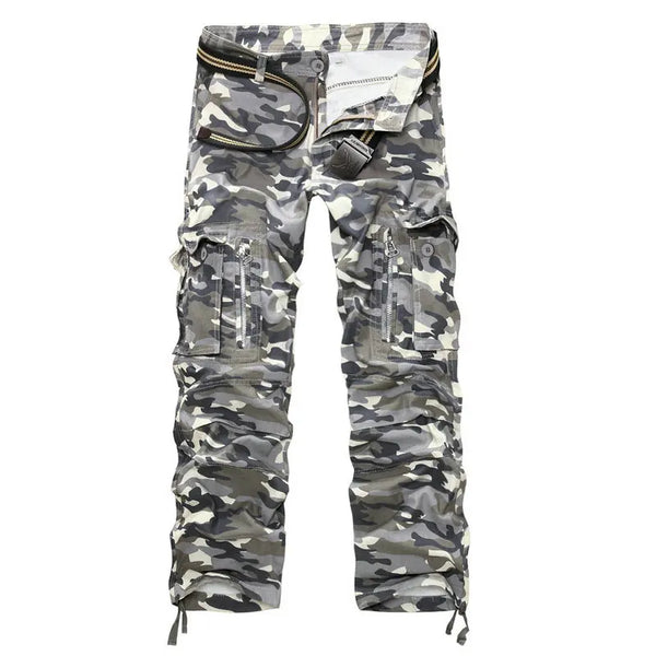 Military Camo Cargo Pants Men Hot Camouflage Cotton Workout Men Trousers Spring Autumn