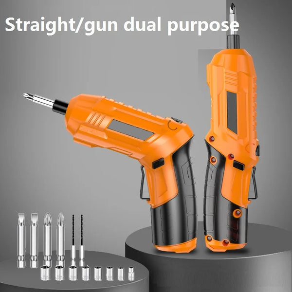 Electric screwdriver, rechargeable small household furniture installation, screwdriver, electric screwdriver tool set